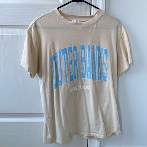 Light Yellow Outer Banks Tee